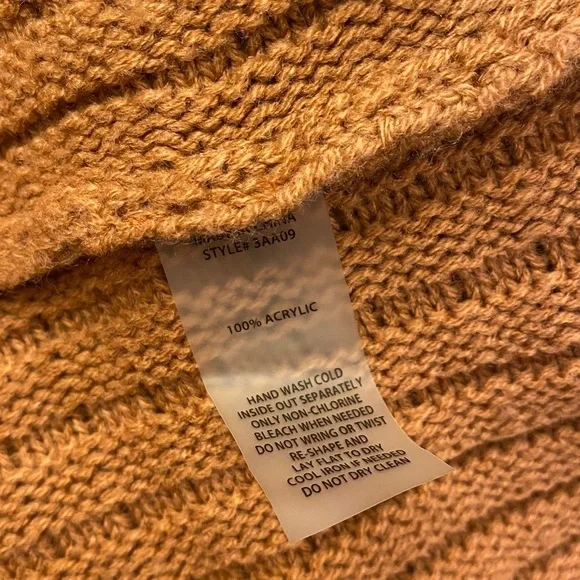 Soft Surroundings Rust Cardigan Sweater - Picture 5 of 11